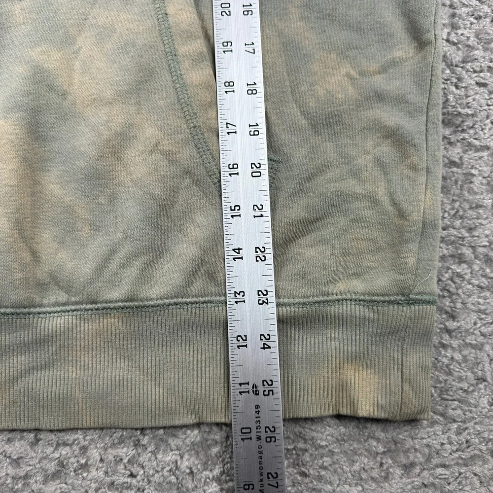 The North Face Men's Gray Green Tie Dye‎ Hoodie Pullover Sweatshirt Small